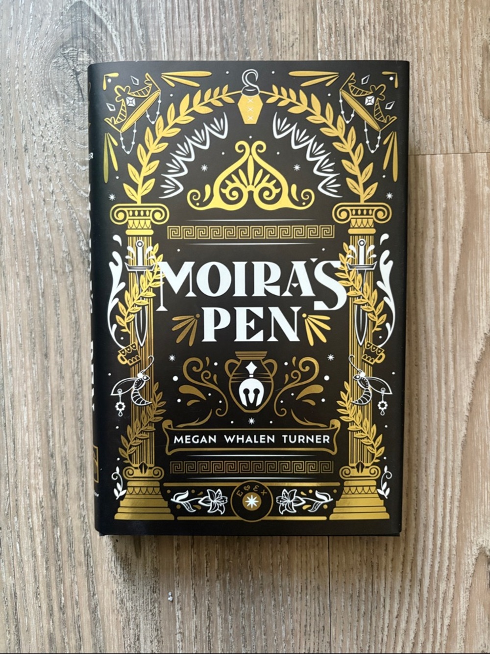 Moiras' Pen by Megan Whalen Turner Hardcover Owlcrate Signed Edition
